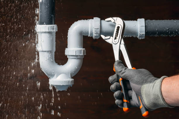 Professional Leak Detection technician working in Castleton, IL